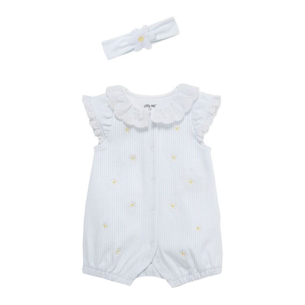 Little Me Daisy Romper Headband